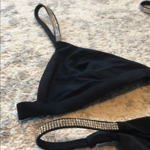 Zara Two-piece Was Rhinestone Swim Set